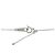 Autre Marque Diamantenhalskette aus PT950 Silber - Ansicht 5