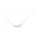 Autre Marque Collana di diamanti Pt950/Pt850 Argento