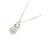 Autre Marque Collana in oro bianco Au750 e diamanti Argento - vista 3