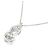 Autre Marque Collana in oro bianco Au750 e diamanti Argento - vista 4