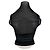 Autre Marque FANCI CLUB Transparentes schwarzes Top