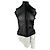 Autre Marque FANCI CLUB Transparentes schwarzes Top - Ansicht 2