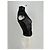 Autre Marque FANCI CLUB Transparentes schwarzes Top - Ansicht 3