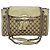 Borsa a tracolla con catena Gucci Emily Marrone Beige