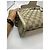 Borsa a tracolla con catena Gucci Emily Marrone Beige - vista 10