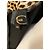 Just Cavalli Enges schwarzes Kleid mit Animal-Print Leopardenprint - Ansicht 5
