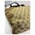 Gucci Monogram Canvas Tote Bag Braun Rot Grün - Ansicht 5