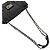 Borsa a catena in pelle Prada Nappa Bomber Logo Nero - vista 4