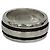 Tiffany & Co. Vintage Grooved Double Line Band Ring Silber - Ansicht 5