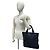Mini borsa tote Loewe in pelle nappa nera Nero - vista 2