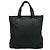 Mini borsa tote Loewe in pelle nappa nera Nero - vista 3