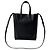 Céline Celine Vertical Cabas Small Borsa Tote 2-Way Nero - vista 2
