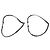 Orecchini a cerchio Tiffany & Co. Open Heart Argento - vista 5