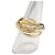 Cartier Trinity 5-Ring Band Ring Golden - Ansicht 2