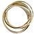 Cartier Trinity 5-Ring Band Ring Golden - Ansicht 5