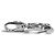 Pendente charm Cartier BR1846 2C in oro bianco D'oro - vista 4