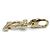 Collana con pendente Cartier in oro giallo 18K e diamanti D'oro - vista 3