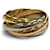 Anello Cartier Trinity a 5 giri D'oro  - vista 4