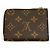 Monedero Compacto Louis Vuitton en piel Armagnac - vista 3