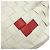 Borsa Bottega Veneta Mini Jodie Heart Bianco Rosso - vista 9