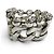 Gucci Ring aus Sterlingsilber mit Kugelkette - Ansicht 3