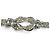 Tiffany & Co Bracciale con charm Tiffany Vintage Double Glove Argento - vista 3