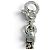 Tiffany & Co Bracciale con charm Tiffany Vintage Double Glove Argento - vista 7