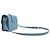 Louis Vuitton Blue Calfskin LV Pont 9 Soft MM Blu chiaro - vista 12