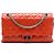 Chanel Orange Quilted Patent Caviar Reissue 2.55 Double Flap 226 Arancione