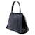Céline Borsa Celine Black Medium Bicolor Leather Edge Nero  - vista 2