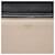 Céline Borsa Celine Black Medium Bicolor Leather Edge Nero  - vista 5