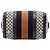 Bolsa Boston Gucci Joy em lona Diamante bege, tamanho Small, com banda Web - vista 3