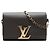 Louis Vuitton Louise Chain GM in pelle di vitello marrone Taupe