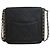 Chanel Black Small Quilted Calfskin Chain Hobo Flap Noir - vue 4
