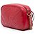 Gucci Borsa a tracolla Small GG Marmont in pelle matelassé rossa Rosso - vista 2