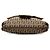 Borsa a tracolla Fendi Brown Zucchino Canvas Marrone Marrone chiaro - vista 3