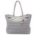 Dior Panarea Tote Large aus beschichtetem Canvas Cannage Grau Braun
