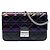 Borsa a tracolla Miss Dior Promenade in pelle di agnello e vernice nera Cannage Dior Nero