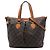 Louis Vuitton Brown Monogram Palermo PM Marrone