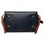 Belt Bag Céline Celine Mini Gürteltasche Bicolor aus glattem Kalbsleder Blau Marineblau - Ansicht 3