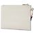Pochette da polso Gucci in vitello bianco con G intrecciate - vista 2