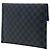 Louis Vuitton Black Damier Graphite Alpha Pochette GM Nero - vista 2