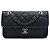 Chanel Blue Medium Quilted Caviar French Riviera Flap Blu navy
