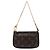 Louis Vuitton Brown Monogram Mini Pochette Accessoires Marrone