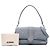 Borsa Jacquemus Le Bambimou in denim blu - vista 7
