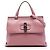 Bamboo Borsa Satchel Daily Gucci in pelle di vitello rosa, modello Small con bambù