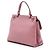 Bamboo Borsa Satchel Daily Gucci in pelle di vitello rosa, modello Small con bambù - vista 2