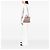 Borsa Gucci Bamboo Shopper media in pelle di vitello rosa - vista 6