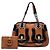 Borsa Fendi B Bag Medium in pelle marrone con manico superiore - vista 6