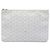 Goyard White Goyardine Senat MM Bianco